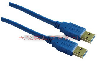 USB3.0A-plugtoA-plugmalegold-platedsuperspeed6ft(1.8m)cabl