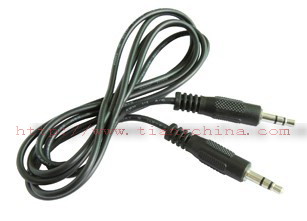 Audio cable DC3.5mm Stereo plug to DC3.5mm Stereo plug 1.2meter cable